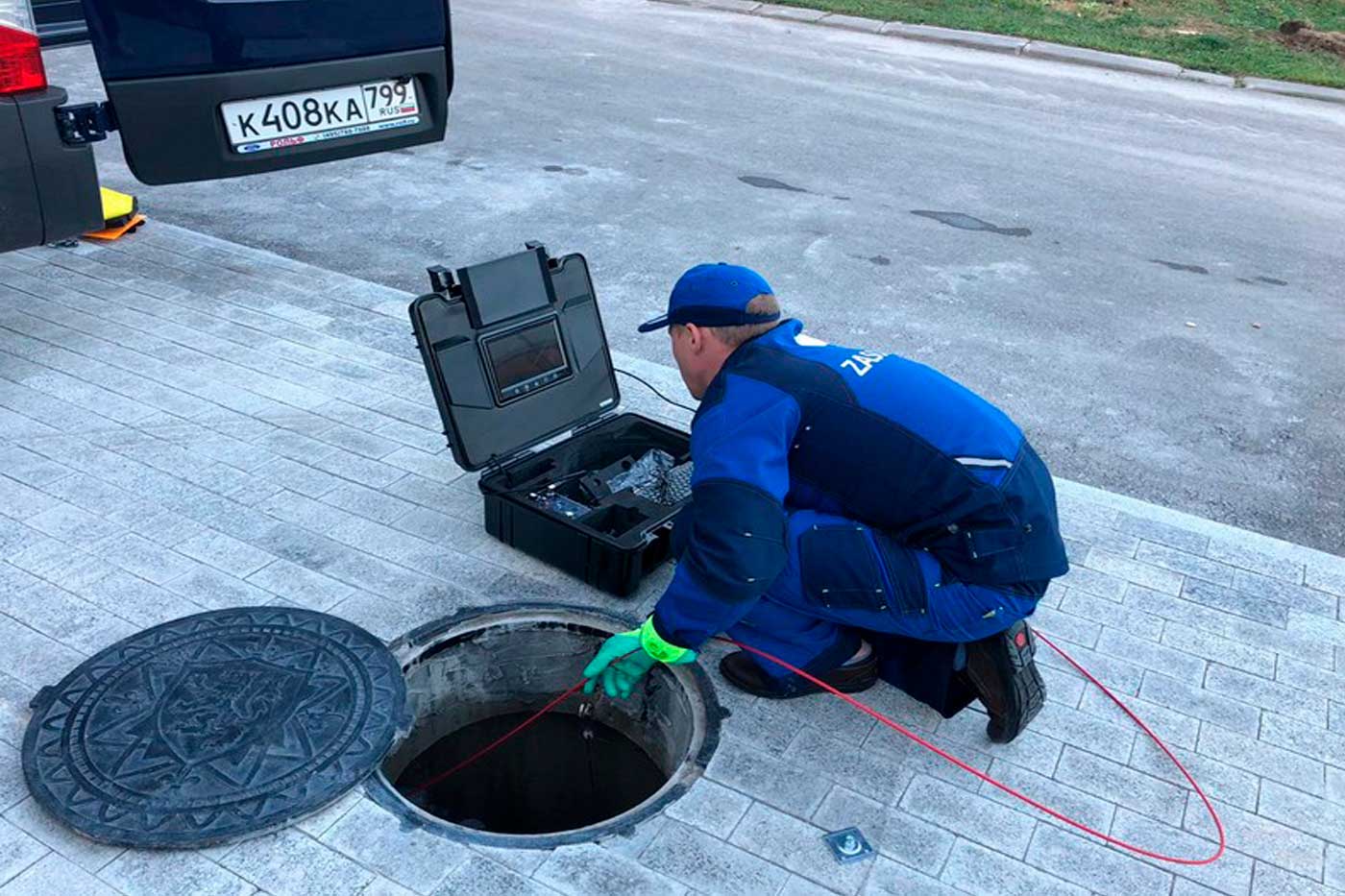 Телеинспекция труб канализации